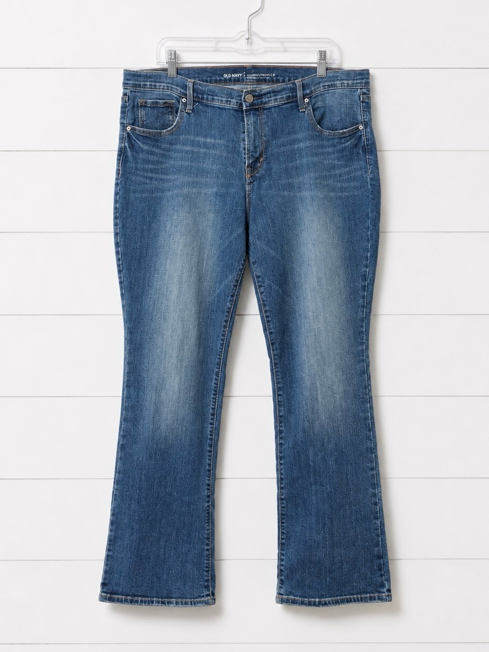 Old Navy Curvy Bootcut Jeans Women’s 18 Short Mid Rise Stretch Denim